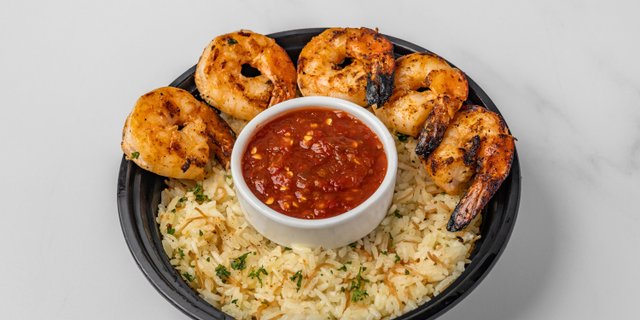 Shrimp Kabab Bowl