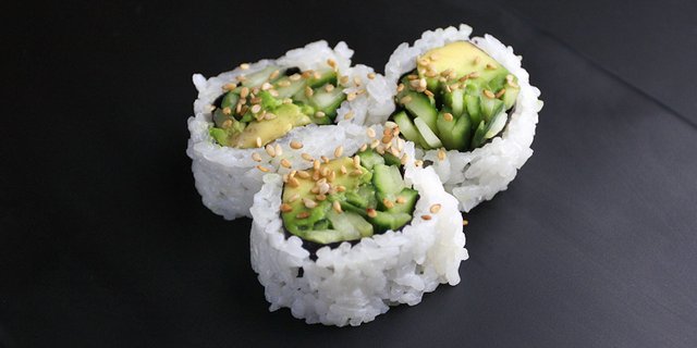 Cucumber Avocado Roll Tray