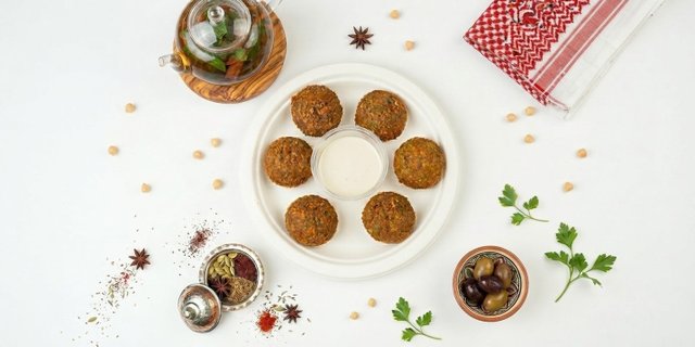 Falafel Tray (Appetizer)