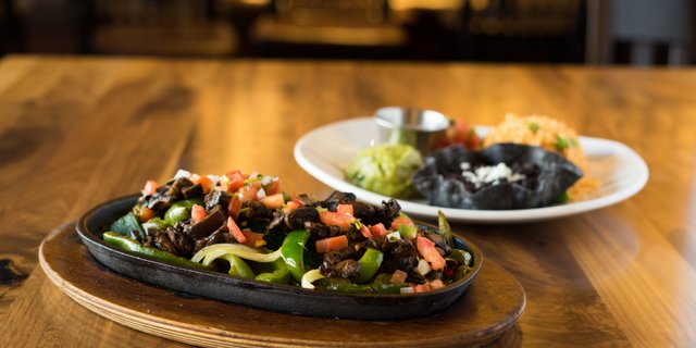 Vegetarian Fajita Bar