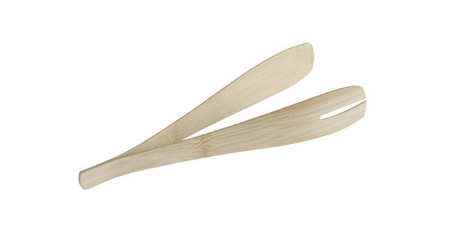 Bamboo Serving Tongs