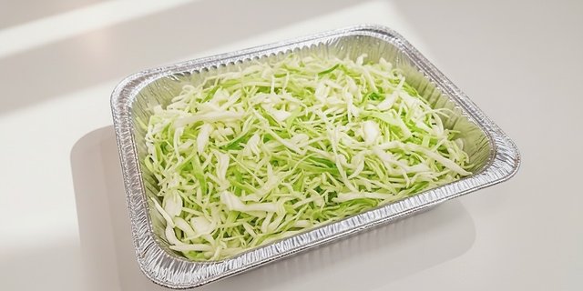 Shredded Cabbage Tray