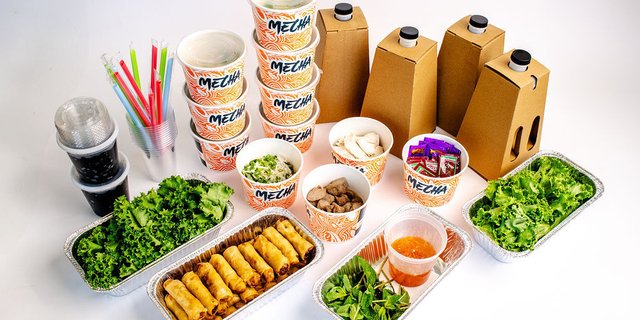 Pho & Rolls Party Package