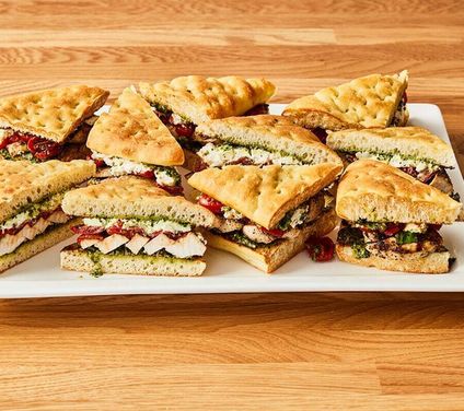 Bruschette Chicken Sandwich Tray