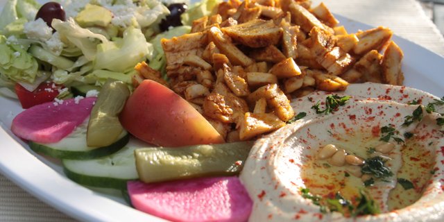 Chicken Shawarma Plate