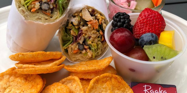 Southwest Chipotle Chicken Wrap Boxed Meal
