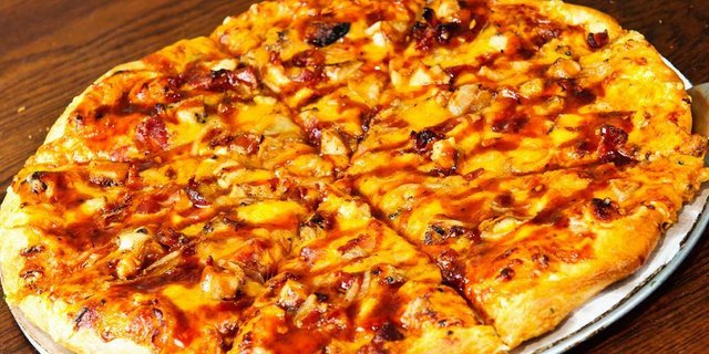 Spicy BBQ Chicken Pizza