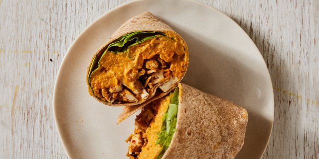 Spiced Vegan Wrap Boxed Lunch