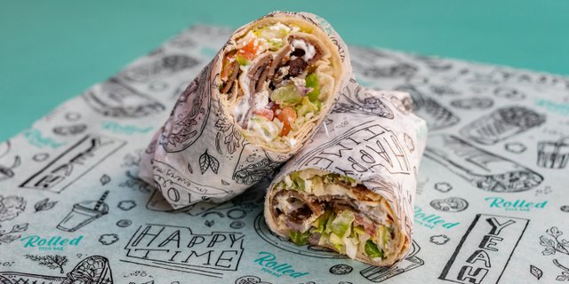 Lamb & Beef Gyro Pita Wrap