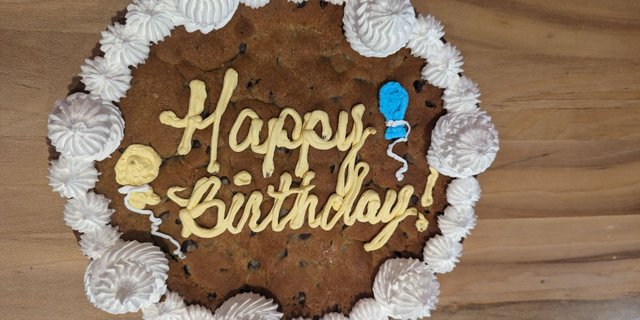 Chocolate Chip Cookie Cake