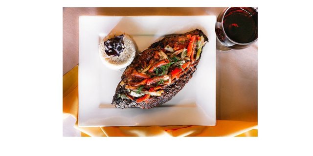 Grilled Tilapia Fish & Attieke