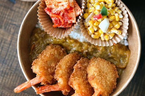 Individual Crispy Shrimp Curry