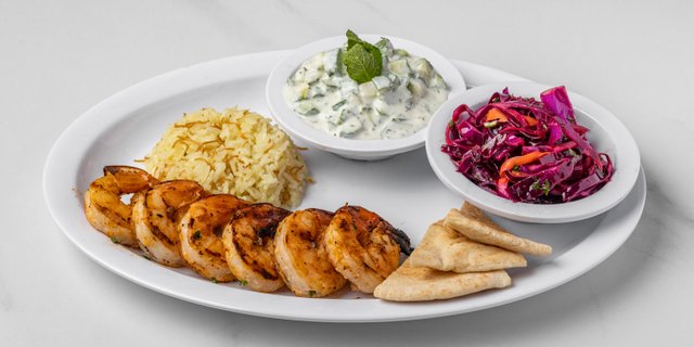 Shrimp Kabab Plate