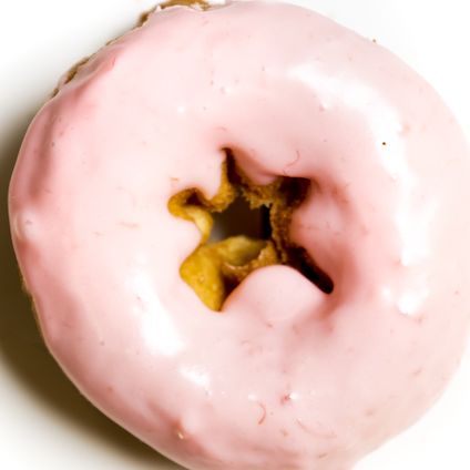 Cherry Glaze Cake Donut