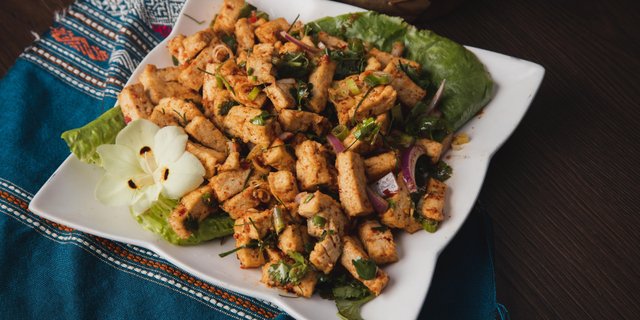 Chicken Laab Salad