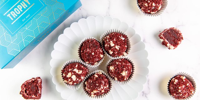 Red Velvet Cupcake Truffles
