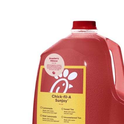 Gallon Sunjoy Sweet Tea & Strawberry Hibiscus Lemonade