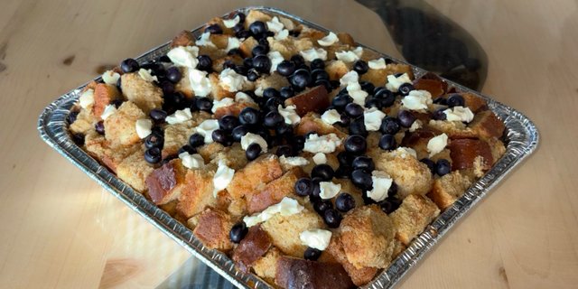 Blueberry French Toast Casserole