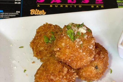 Mini Jalapeno Rice Balls