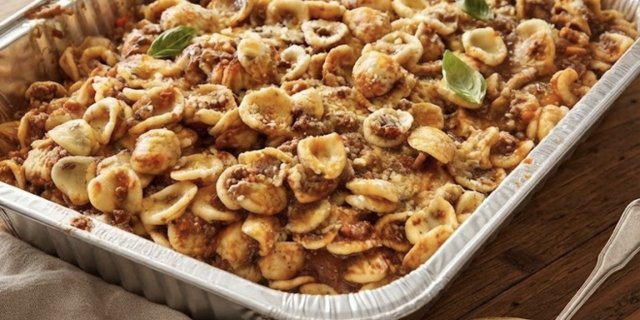 Orecchiette al Ragu Tray