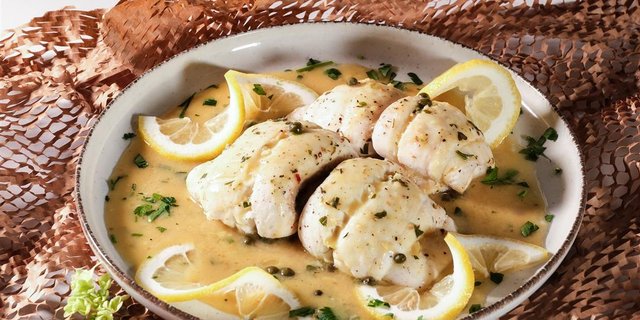 Flounder Piccata