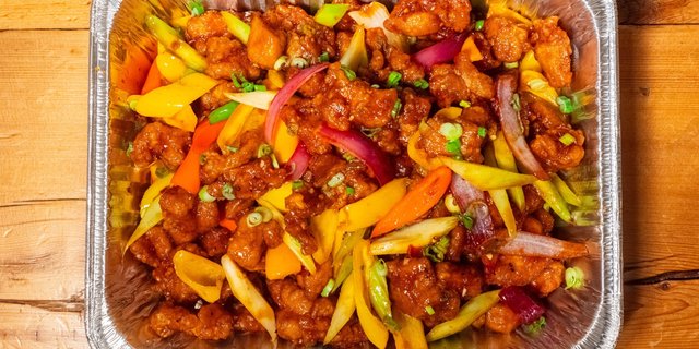 Chili Pepper Chicken Tray