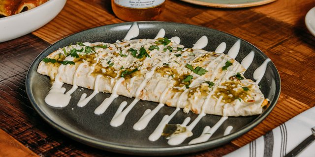 Squash Blossom Quesadilla