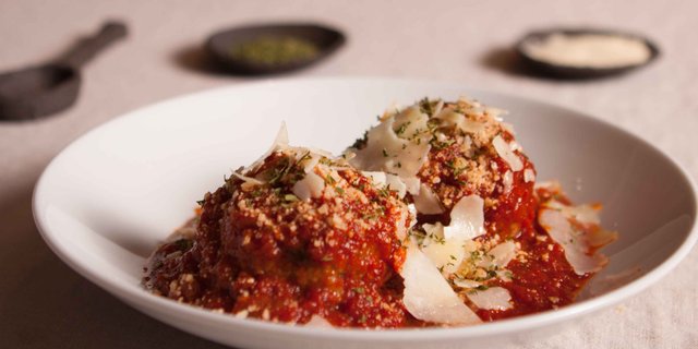 Dozen Ricotta Stuffed Meatballs