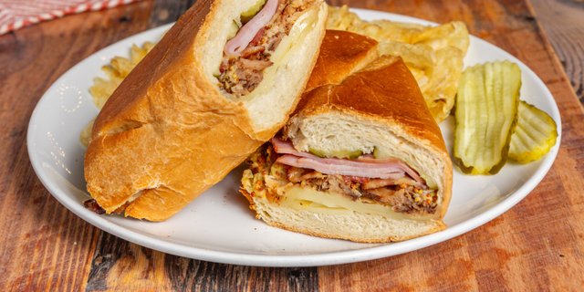Cuban in KC Sandwich