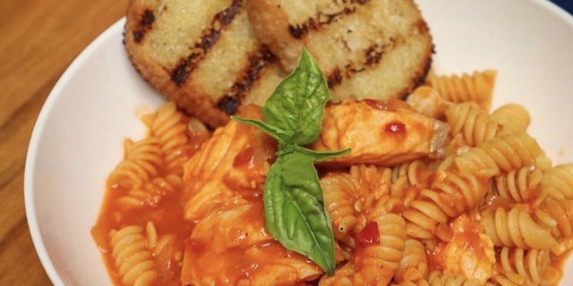 Seafood Pasta w/ Calabrian Chili Sauce