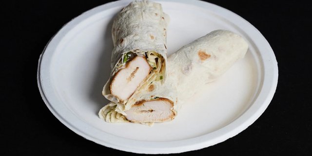 Chicken Breast BBQ Wrap