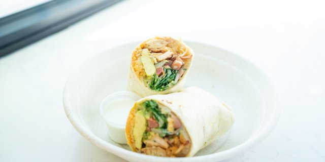 Chicken & Yuca Burrito