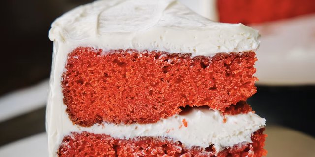 Red Velvet Cake Slice