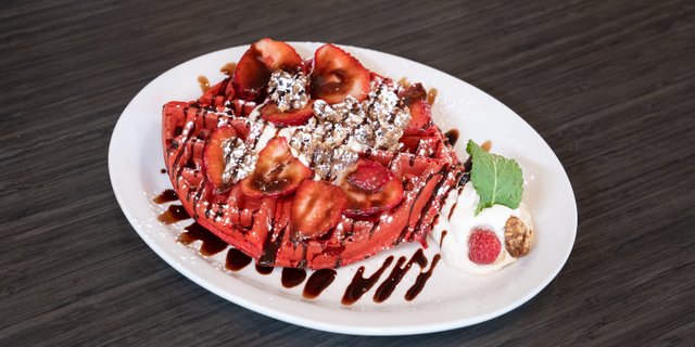 Red Velvet Waffle