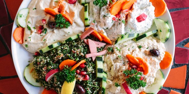 Appetizer Dip Platter