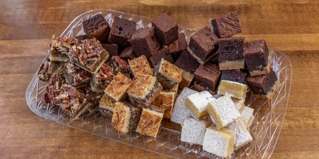 Assorted Small Square Bites Tray
