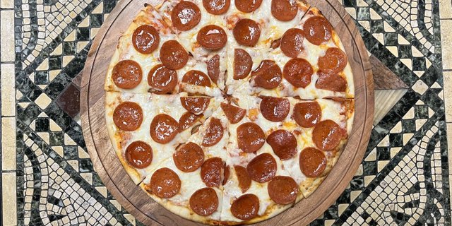 One Topping Pan Crust Pizza