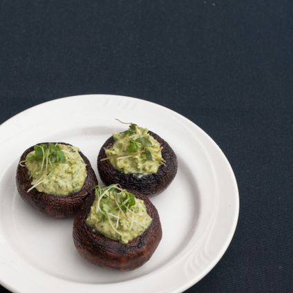 Vegan Stuffed Mushrooms