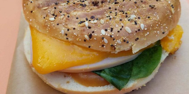 Turkey Melt Breakfast Sandwich