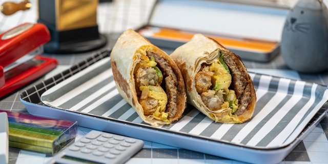 The Melrose Breakfast Burrito