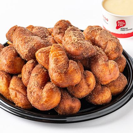 Korean Donut Platter & Dipping Sauce