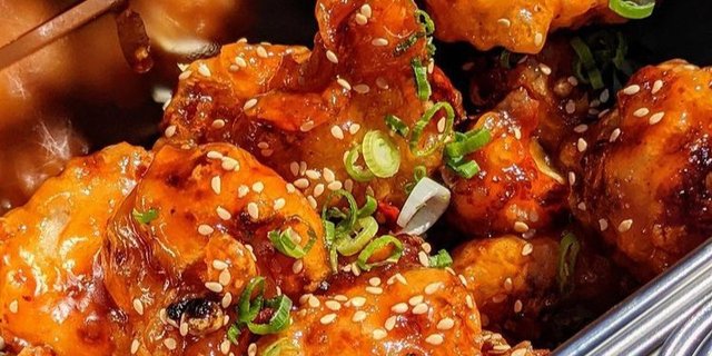 Sweet & Sour Cauliflower Platter