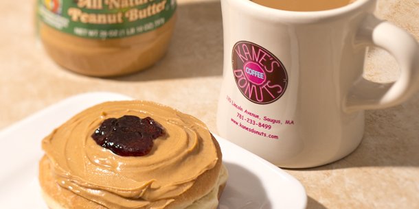 Peanut Butter & Jelly Donut