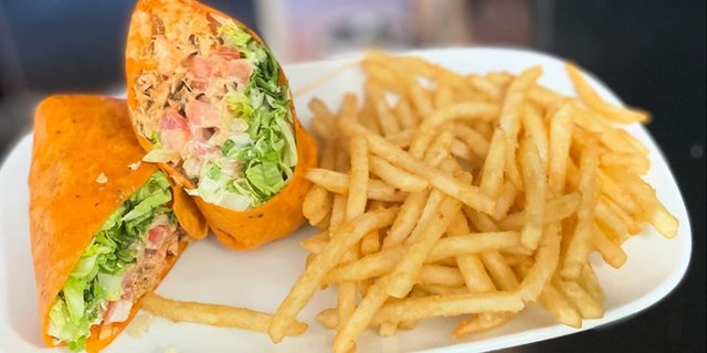 Naturally Raised Buffalo Chicken Wrap