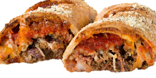 Bacon Cheeseburger Calzone