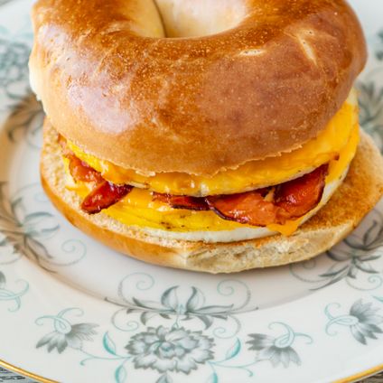 Breakfast Bagel Sandwich