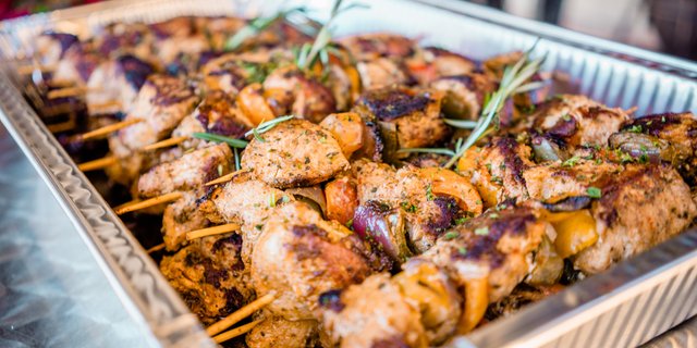 Chicken Souvlakia