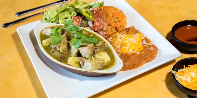 Carne con Chile Verde