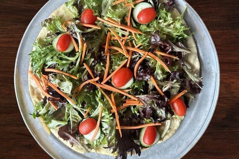 Signature Salad Pizza