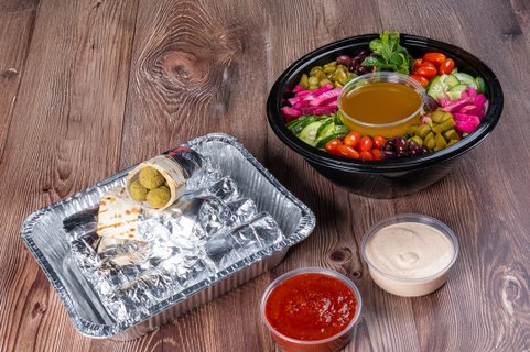 Vegetarian Wrap Package
